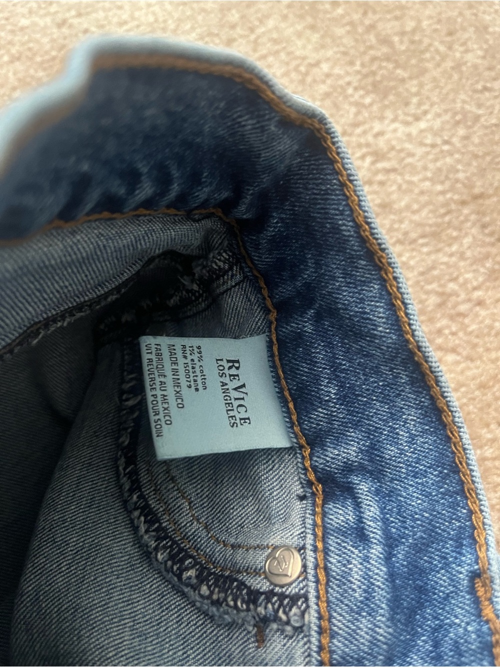 Revice Low Rise Jeans - Picture 4 of 5